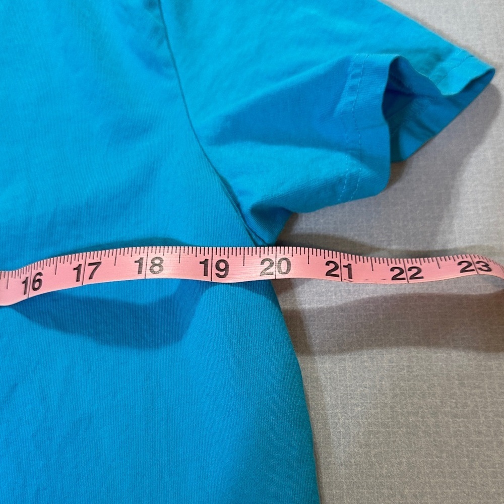 K. Nautica Men's Vibrant Blue Short Sleeve Tee - Picture 5 of 5